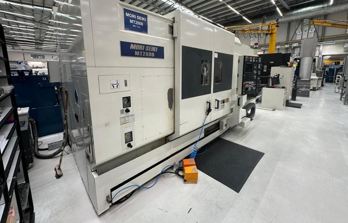 Used CNC LATHE TURNING AND MILLING -MORI SEIKI MT2000