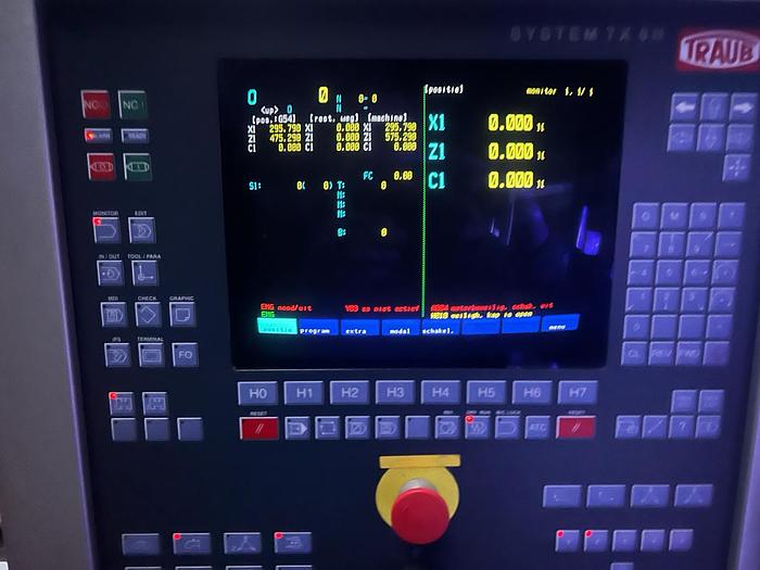 Used CNC LATHE TRAUB TNA 300 C AXIS -DRIVEN TOOLS