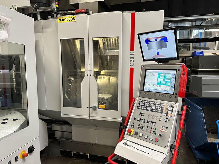 Used CNC   HERMLE C20U WITH NEW SPINDLES TWO MACHINES