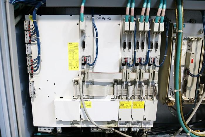 Used CNC LATHE INDEX ABC 42 WITH BAR FEEDER AND TOOLS