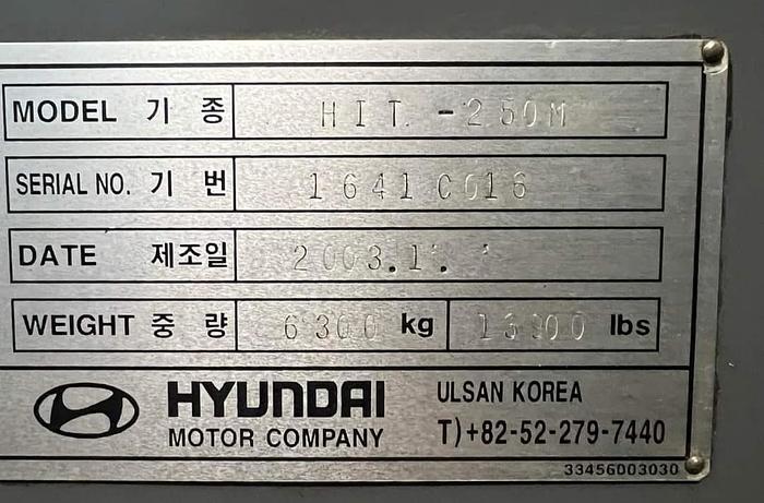 Used HYUNDAI  HIT 250M