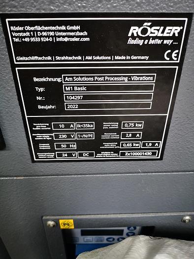 Used ROSLER- NEW CONDITION M1 BASIC Compact Entry-level Finishing System