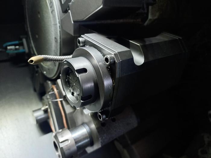 Used CNC LATHE TWIN SPINDLE MAZAK QTS100MS