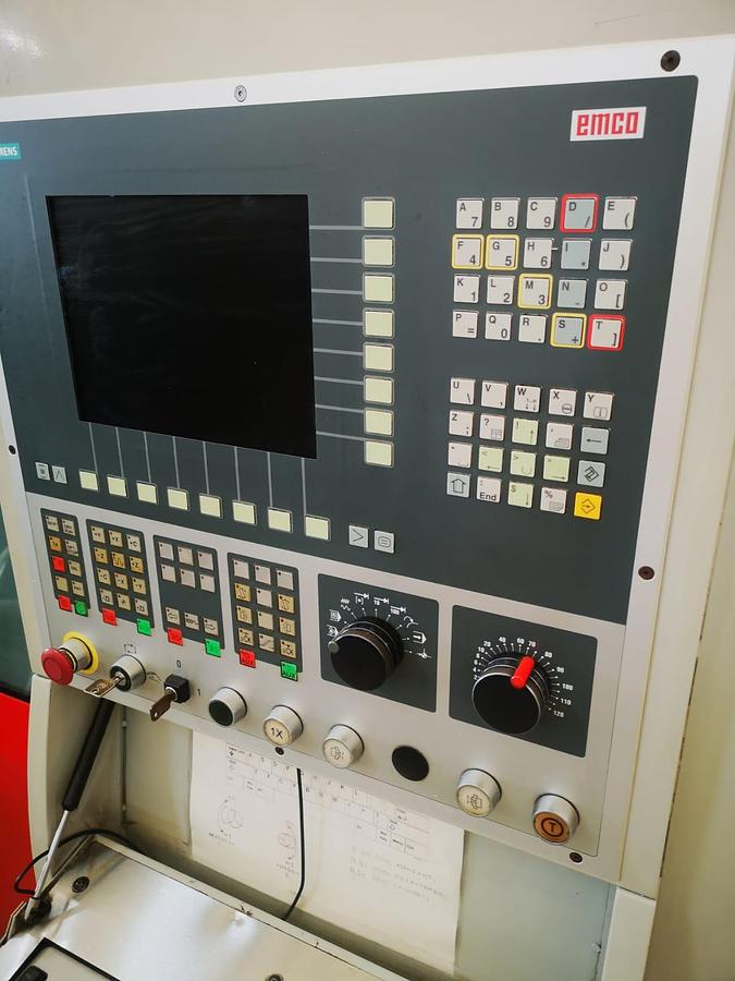 Used EMCO HYPERTURN 665 TWIN SPINDLE TWIN TURRET excellent condition