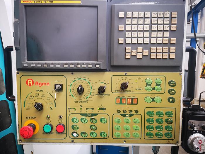 Used AGMA CNC VMC 2210 - G  + 4TH AXIS