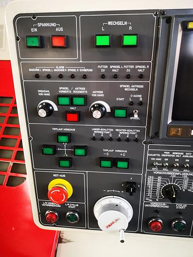 Used NAKAMURA TOME-TW20MM -TWIN SPINDLE - TWIN TURRET