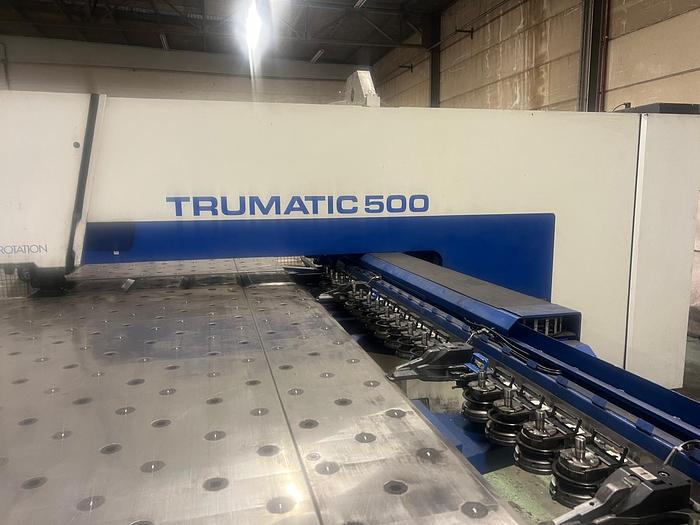 Used CNC TRUMPF TRUMATIC 500 TRUMATIC 500 WITH AUTOMATION