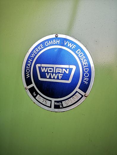 Used WOTAN HORIZONTAL BORING MACHINE WITH DRO