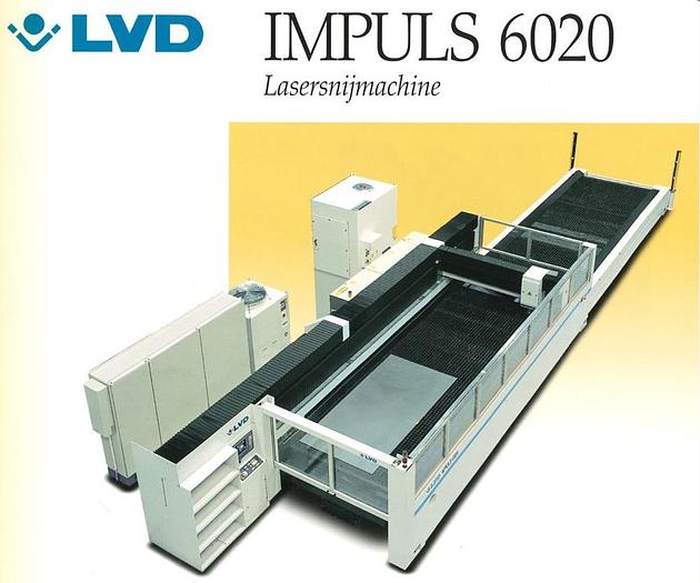 Refurbished LASER CUTTING - LVD - Fanuc IMPULS 6020   - 07/ 2003  6000 X 2000