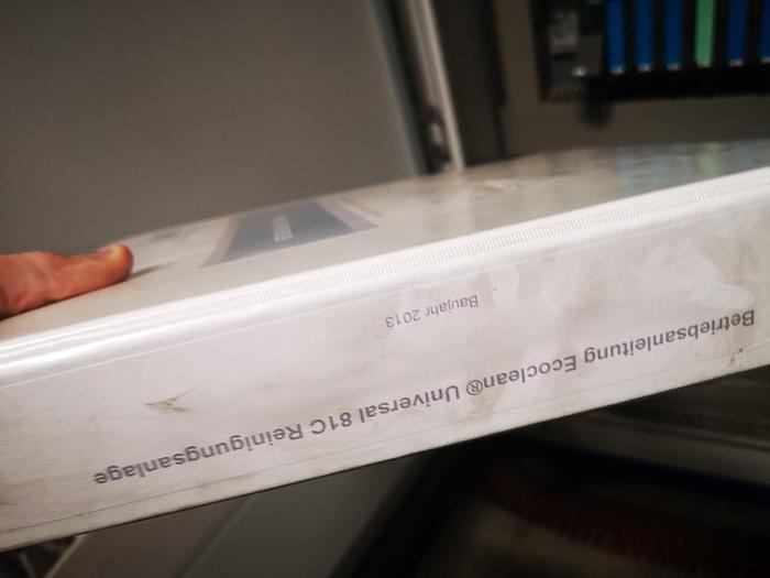 Used METAL WASHING DURR ECOCLEAN UNIVERSAL 81C