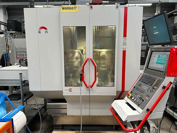 Used HERMLE C30U -5AXIS SIMULTANIUS WITH COMPLETE TOOLINGS