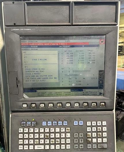 Used CNC 5 AXIS MILLING MATSUURA MU 400 VA