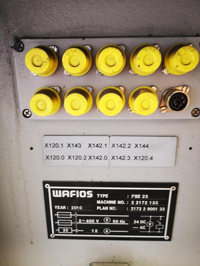 Used SPRING AND COIL - WAFIOS FSE 23 CNC -2010