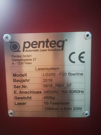 Used PENTEQ MARKING FIBER LASER