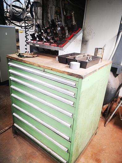 Used CNC BORING MILL WOTAN RAPID 1 WITH HUGE AMOUNT OF TOOLING