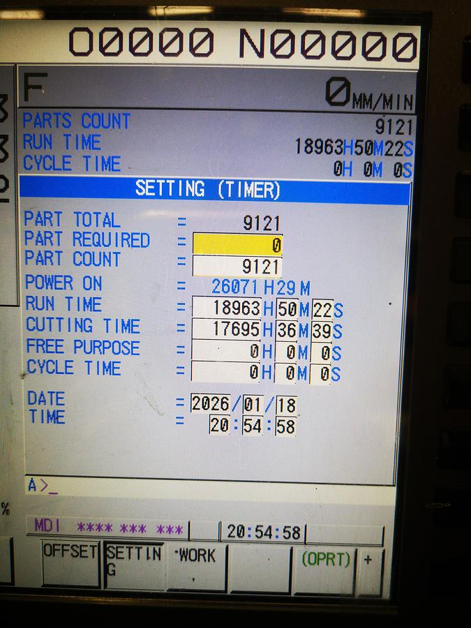 Used  CNC FANUC ROBODRILL ALPHA -D21L iB5