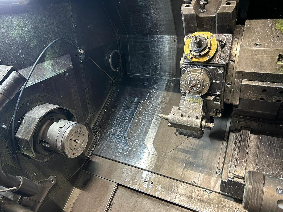 Used CNC LATHE MAZAK QTC 200 MSY L TURNING AND MILLING