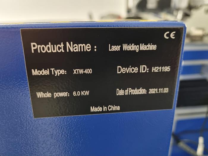 Used LASER WELDING 400W WITH 4 TH AXIS 