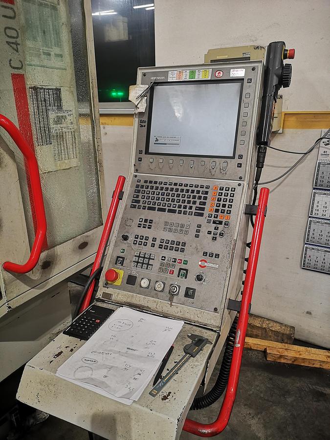 Used CNC 5 AXIS MILLING - HERMLE C40U-2009-WITH FULL TOOLS ACCESSORIESS