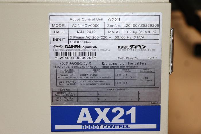 Used TWIN ROBOT WELDING CELL SEVERT-OTC 