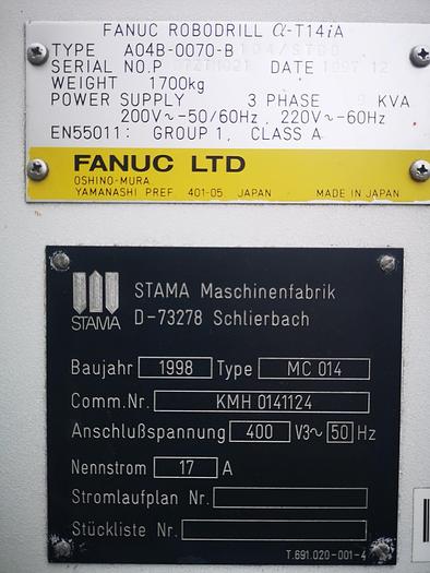 Used ROBO DRILL T-14i A