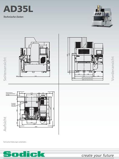 Used SODICK EDM AD35L