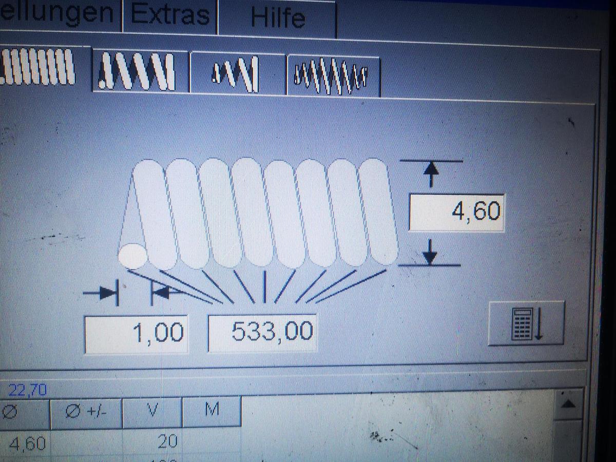 Used SPRING AND COIL - WAFIOS FSE 23 CNC -2010