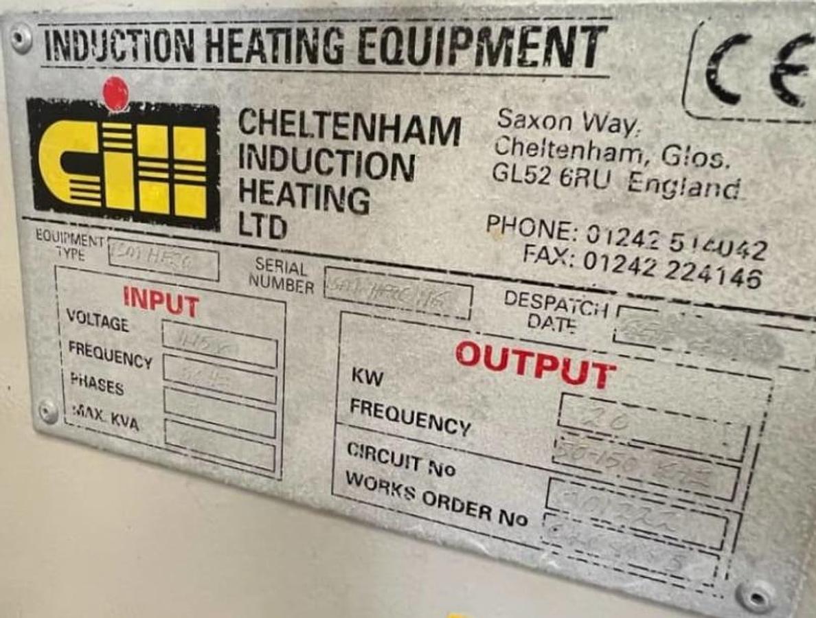 Used onduction heating ISM