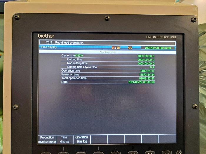 Used 5 AXIS CNC -BROTHER 