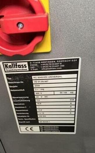Used KALLFASS KC 5040/450 