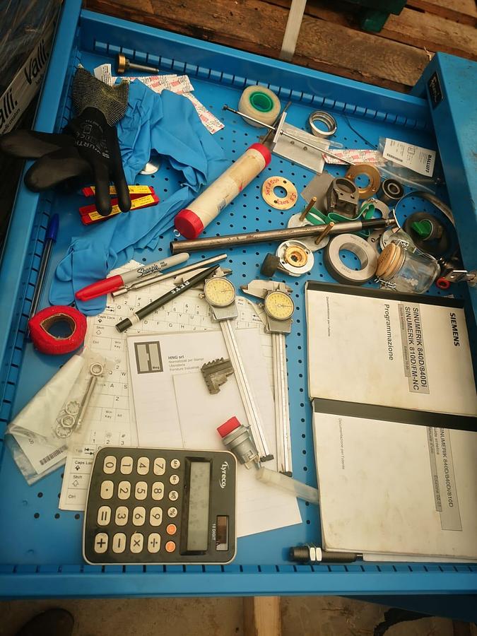 Used EMCO HYPERTURN 665 TWIN SPINDLE TWIN TURRET WITH BARR FEDER FULL DRAWER OF TOOLS