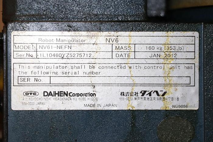 Used TWIN ROBOT WELDING CELL SEVERT-OTC 