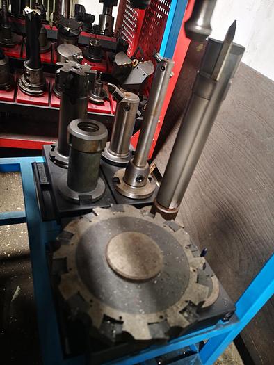 Used CNC BORING MILL WOTAN RAPID 1 WITH HUGE AMOUNT OF TOOLING