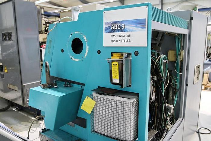 Used CNC LATHE INDEX ABC 42 WITH BAR FEEDER AND TOOLS