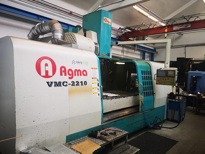 Used AGMA CNC VMC 2210 - G  + 4TH AXIS