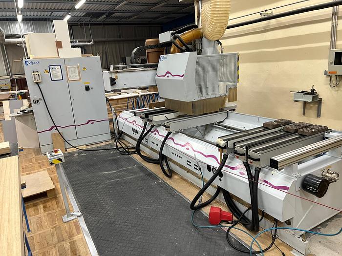 Used WEEKE 4 AXIS WOOD MILLING OPTIMAT BP 140