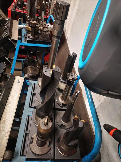 Used CNC BORING MILL WOTAN RAPID 1 WITH HUGE AMOUNT OF TOOLING