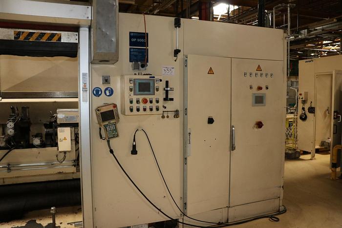 Used TWIN ROBOT WELDING CELL SEVERT-OTC 