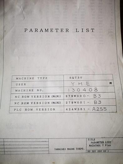 Used MAZAK SQT 30 MS TWIN SPINDLE -LOW HOURS