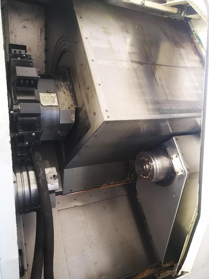 Used CNC LATHE - HARDINGE TWIN SPINDLE LATHE QUEST 8/51