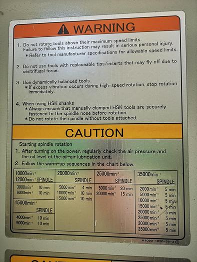 Used CNC 5 AXIS MILLING MATSUURA MU 400 VA
