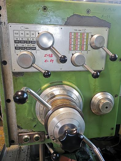 Used WOTAN HORIZONTAL BORING MACHINE WITH DRO