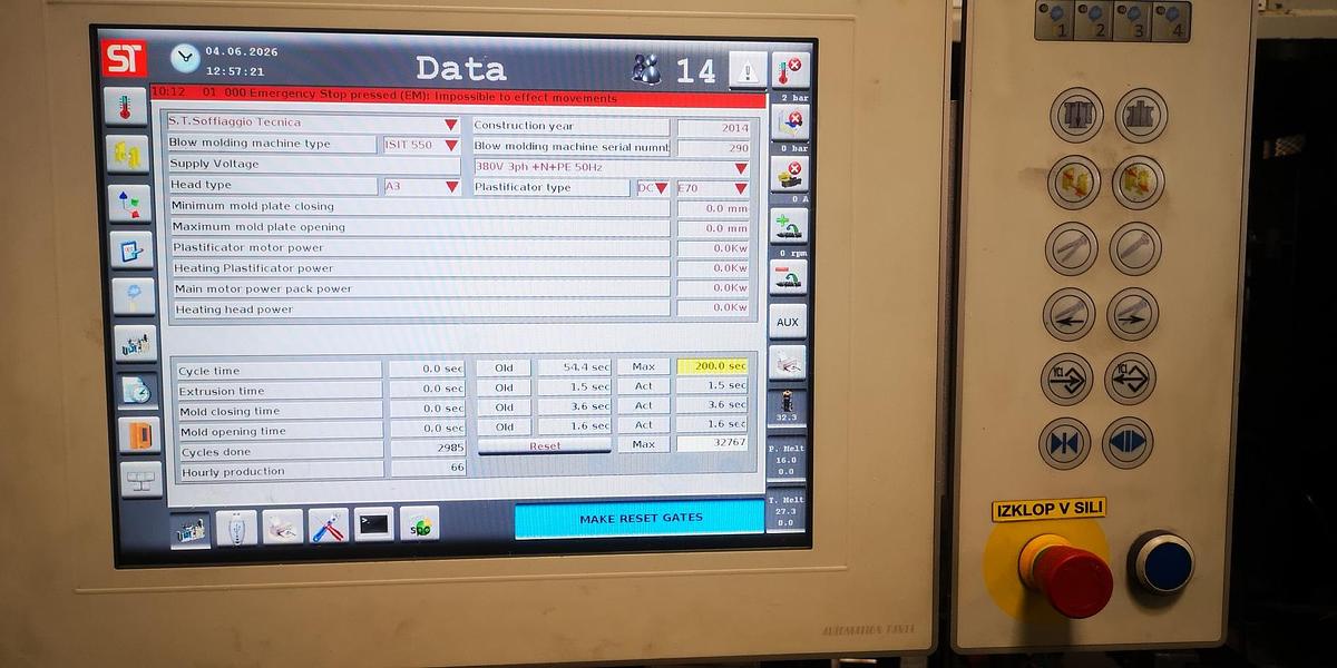Used BLOW MOLDING MACHINE  TA  300 