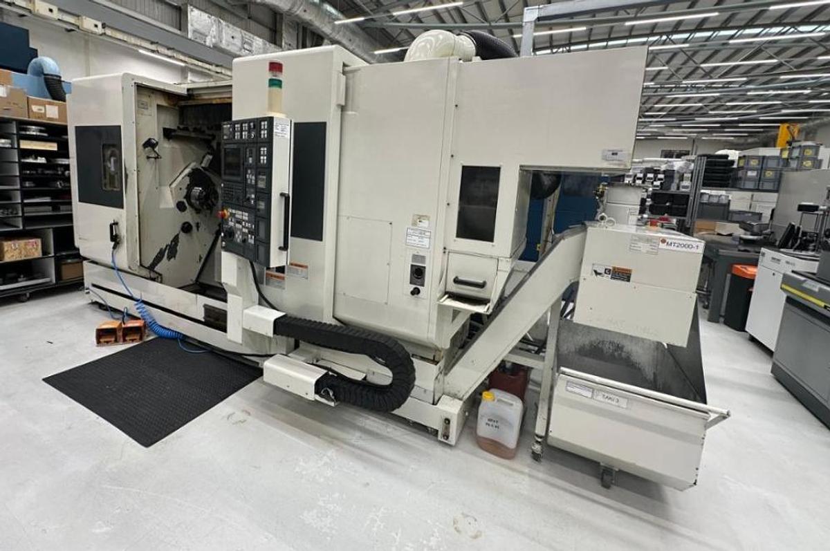 Used CNC LATHE TURNING AND MILLING -MORI SEIKI MT2000