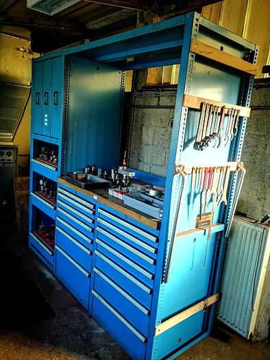 Used CNC BORING MILL WOTAN RAPID 1 WITH HUGE AMOUNT OF TOOLING