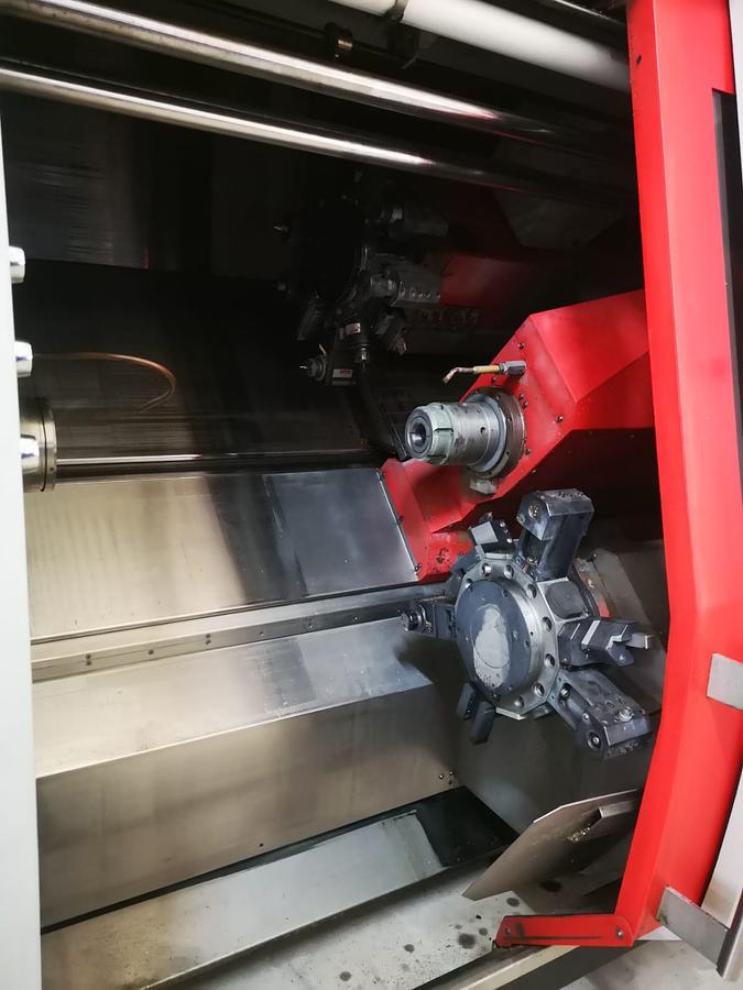 Used EMCO HYPERTURN 665 TWIN SPINDLE TWIN TURRET excellent condition
