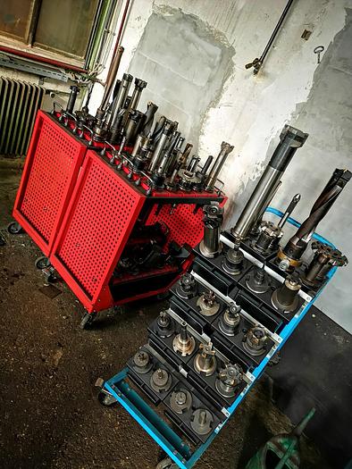 Used CNC BORING MILL WOTAN RAPID 1 WITH HUGE AMOUNT OF TOOLING