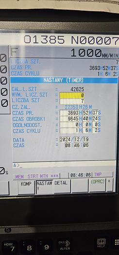 Used CNC FANUC-ROBODRILL ALPHA-D21L iB5ADV 5AXIS 3+2