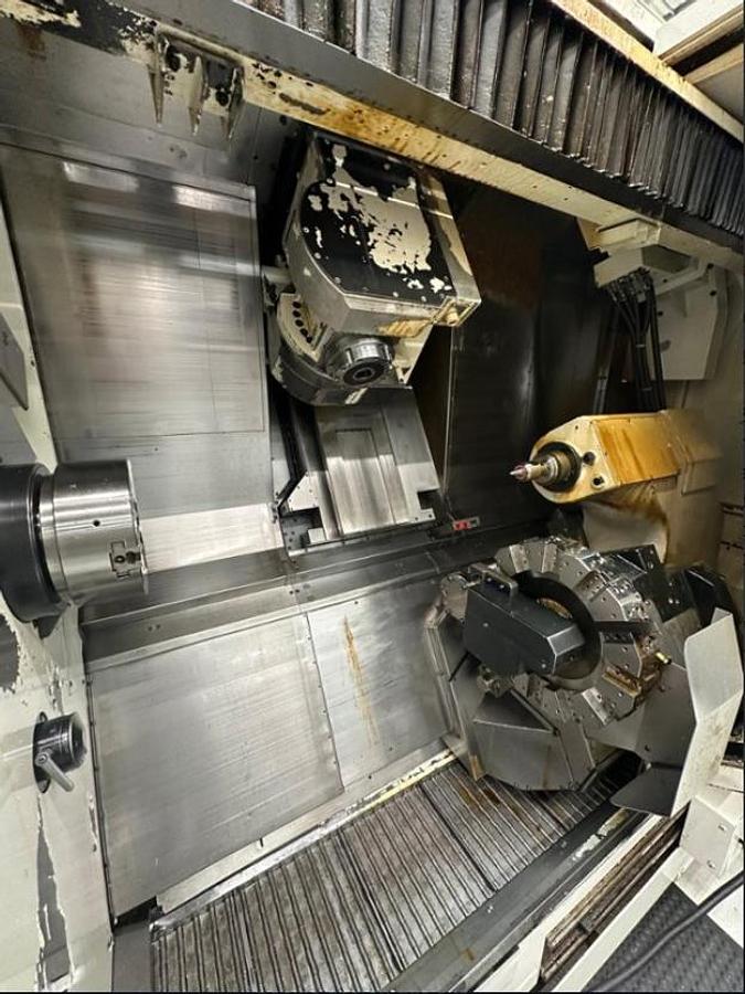 Used CNC LATHE TURNING AND MILLING -MORI SEIKI MT2000