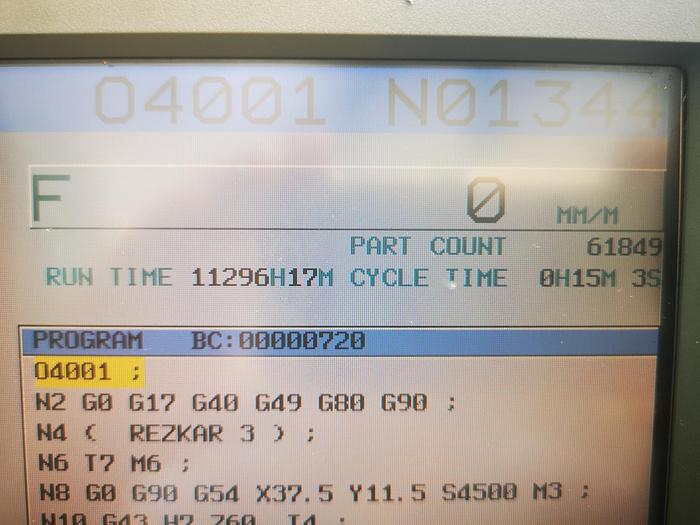 Used AGMA CNC VMC 2210 - G  + 4TH AXIS